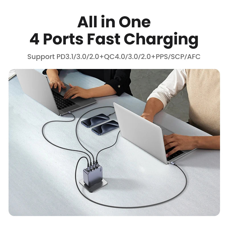 Korean Plug UGREEN 160W GaN Charger PD3.1 QC4.0 Quick Charge