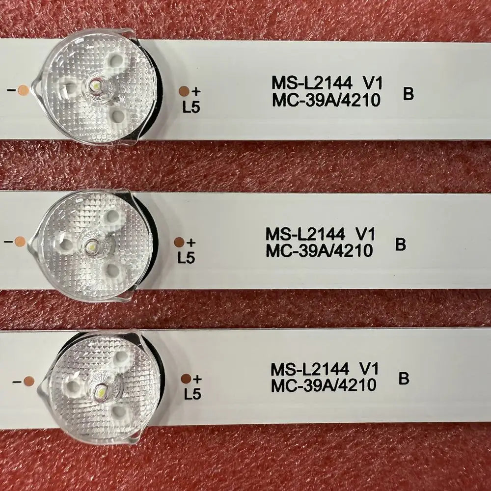 LED Backlight Strip for 8LED 755mm LED Backlight Strip For MC-39A4210 MS-L2144 V1 MS-T385-2835-03A