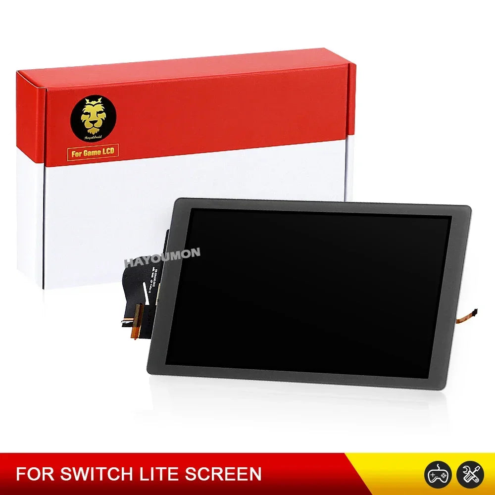 2IN1 for Switch Lite Original LCD Display with Touch Screen Full Fitted Assembly Replacement for Switch Lite Screen