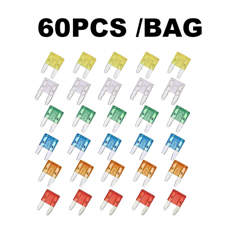 Fuse boxes come in various specifications with 60 and 120PCS