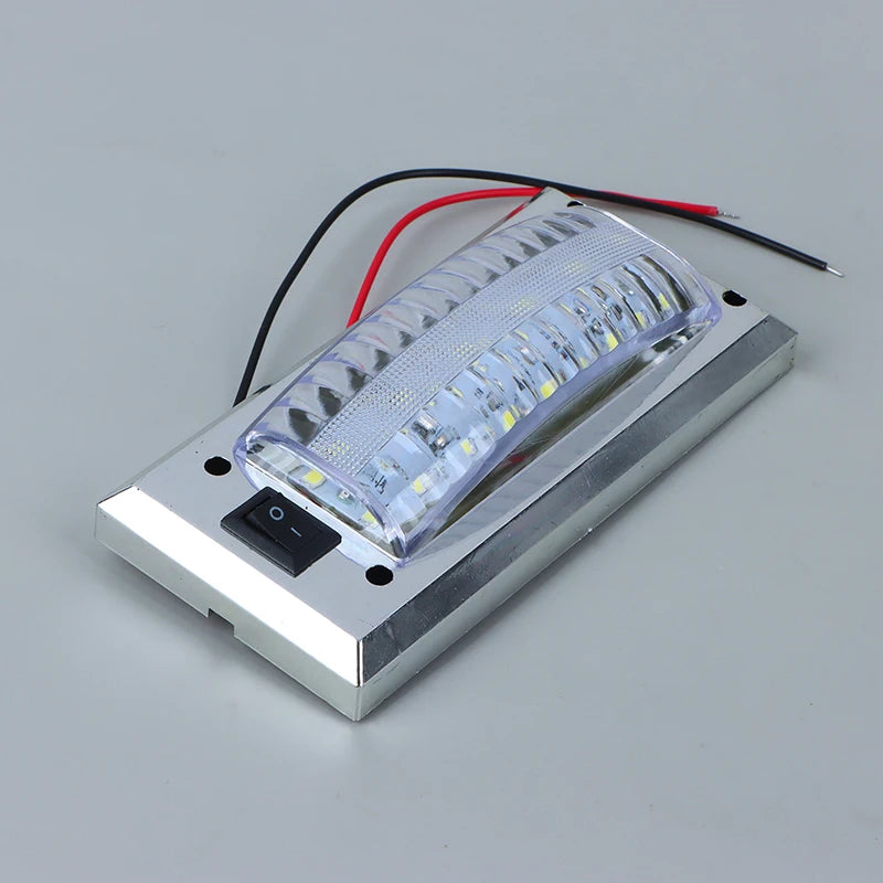 LED 12V-24V Panel Light Car Interior Reading Lamp High Brigh