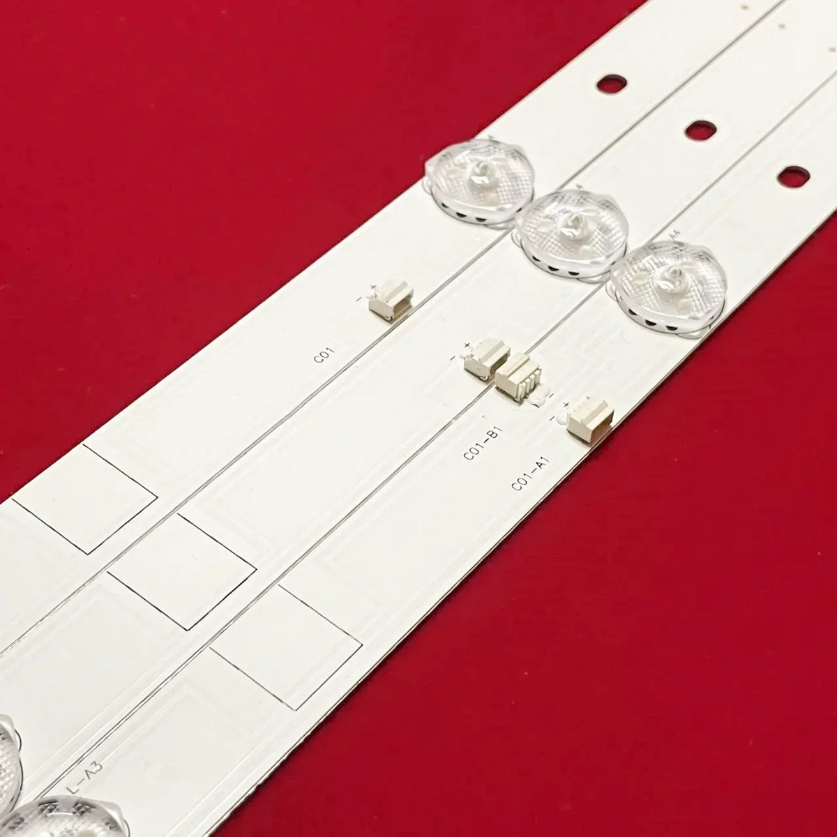 LED Backlight Strip for8 lamp For JS-D-JP43DM-A81EC (80510) Akai UA43EK1100US 43X600 MS-L2317-A V5 B