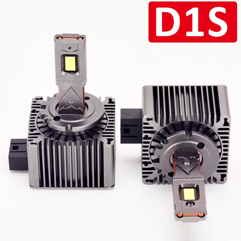 2Pcs Headlight D1S D2S D3S LED Bulbs 80W D1 D2 D3 Headlamp 6