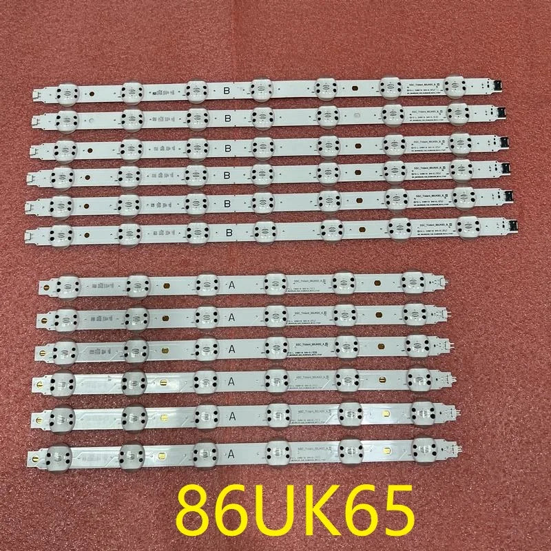 LED Strip for TV 86UM7500PTA 86UK6750 86UK6500 86UM7600 86UM7600PTA 86UK6570PUB 86UL3E-TJ 86UM7600PLB
