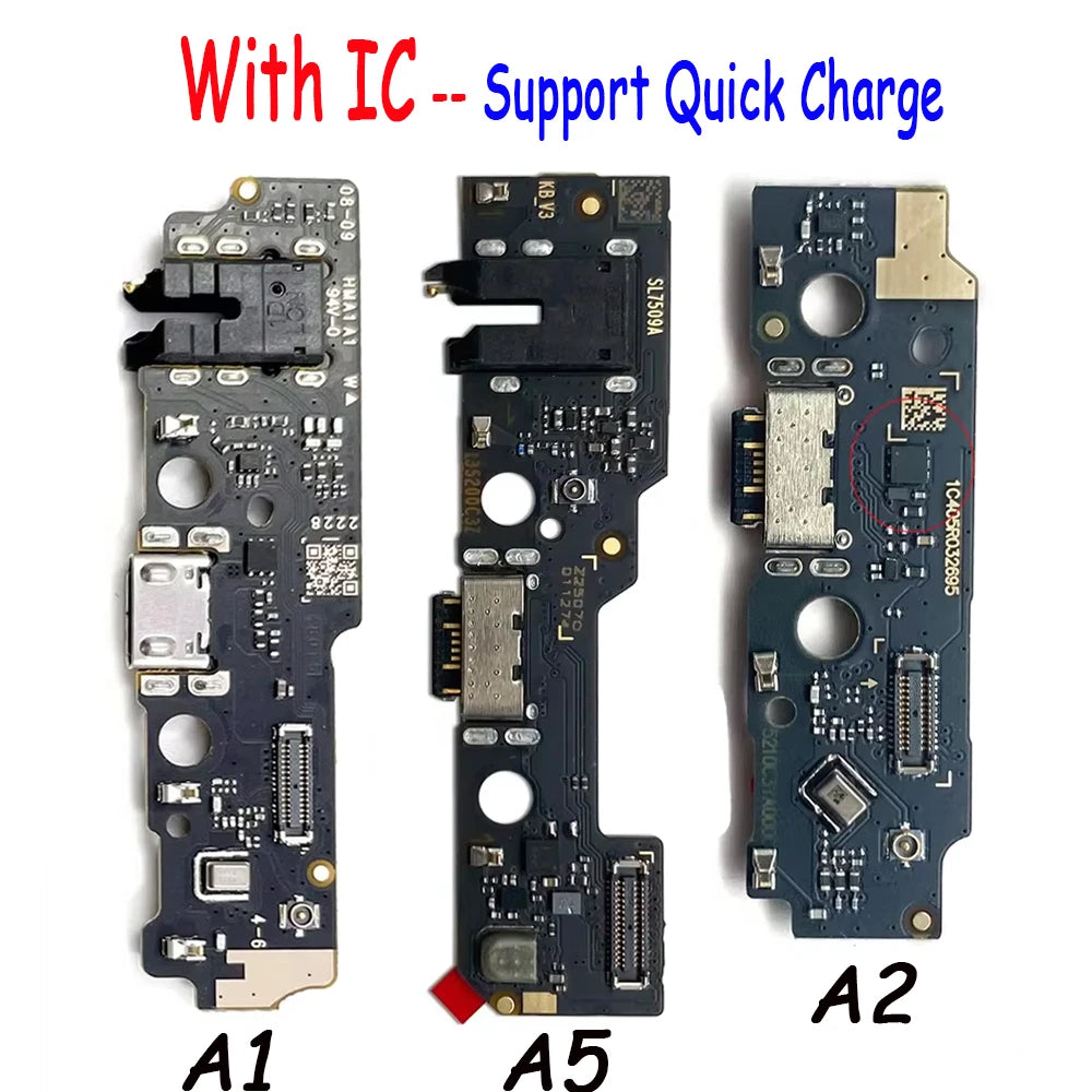 New For Xiaomi Redmi A1 A2 A3 Plus A5 USB Charging Board Por