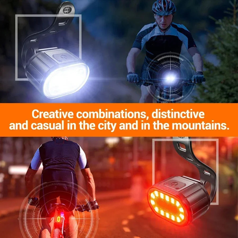 Bicycle Lights Cycling Bicycle Front Rear Light Set Tailligh