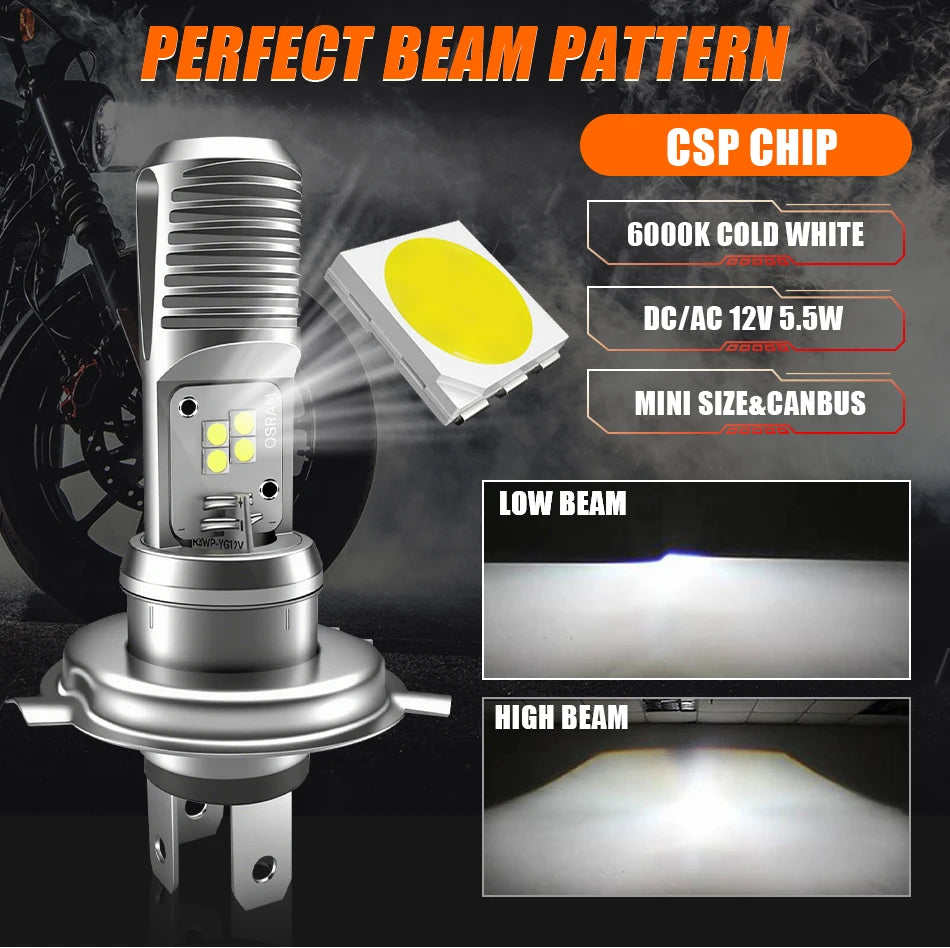 OSRAM HS1 7285CW Led Moto Car Headlight High Low Beam LEDriv