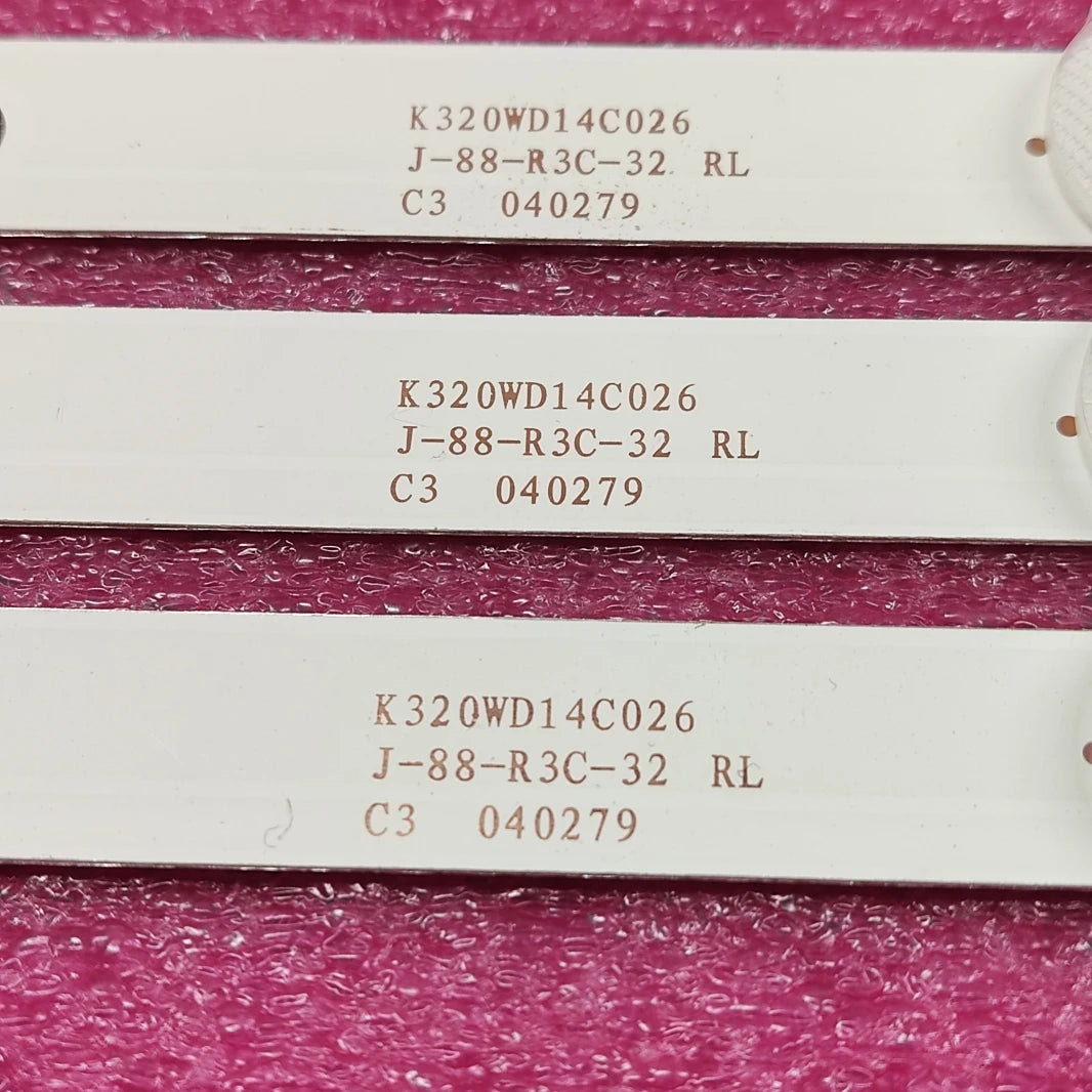 LED Backlight Strip for 4708-K320WD-A2213K01 A4213K01 Horizont 32LE3181 32s1750ev AOC LE32M3570/60 LE32D59