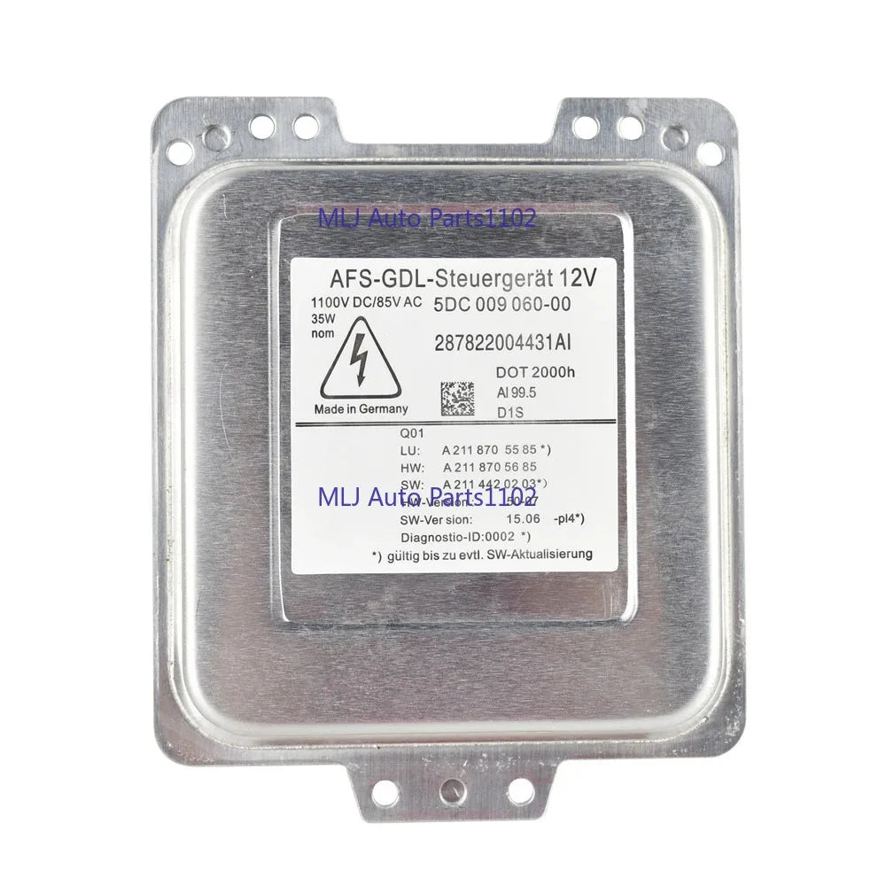 Xenon Headlight HID Ballast Control Module 5DC 009 060-10 for D1S