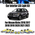 11-Piece LED Interior Light Kit for Nissan - Canbus Error-Free Interior Bulbs