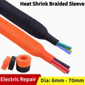 Braided Cable Sleeve Heat Shrink Tube 6/8/10/12mm Insulation