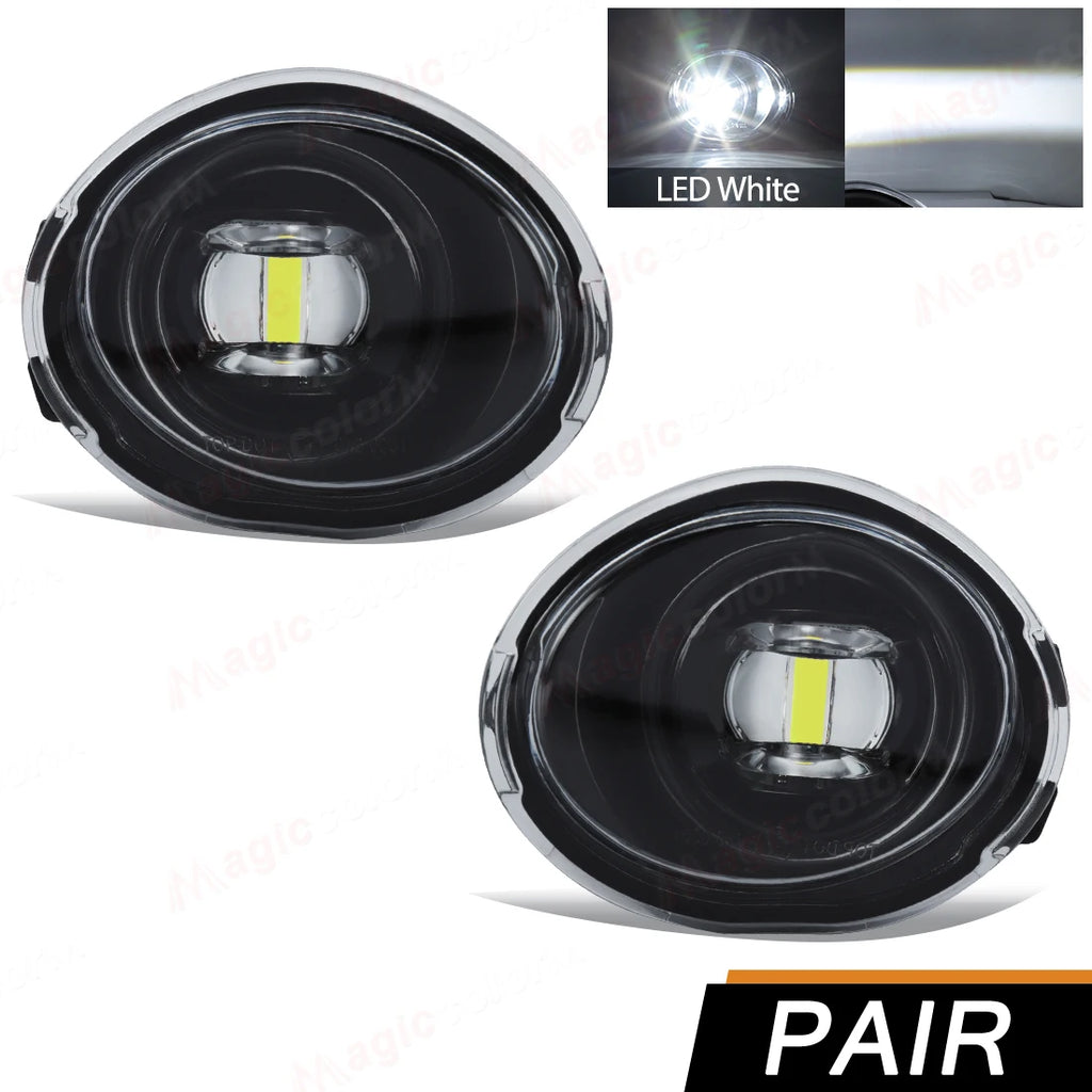 For BMW E39 M5 2001 2002 2003 E46 3 Series M3 2002 2003 2004 2005 2006 Fog Lights Headlight Front Driving Lamp Halogen LED Bulbs
