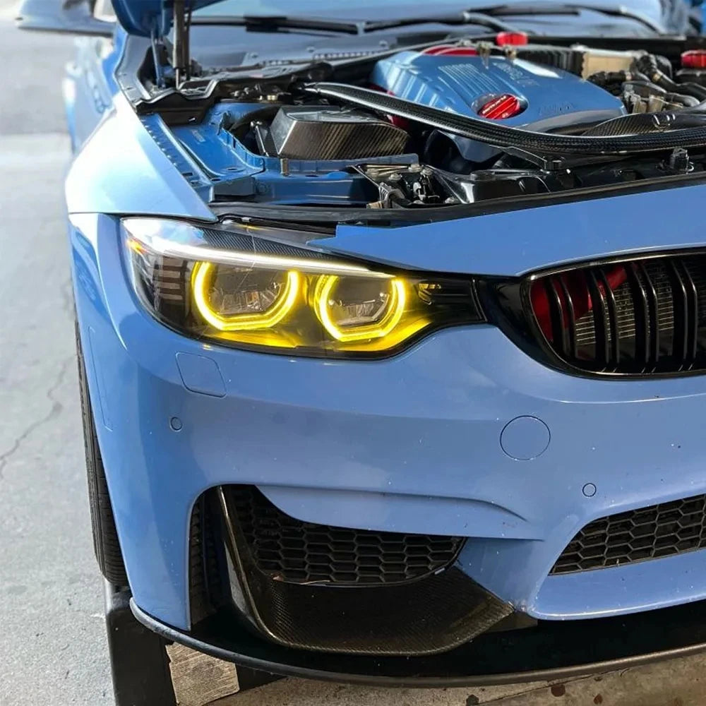 DRL LED daytime running lights LEDlight DRL module 2015-2017 replace OEM lemon-Yellow for BMW F82 F80 M3