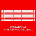 LED Backlight Strip for 50PUT6023/60 50PUT6002/56 50PUT6002/98 LE50U7570/69 50U750TS 50LUA69K 50USK1810/T2