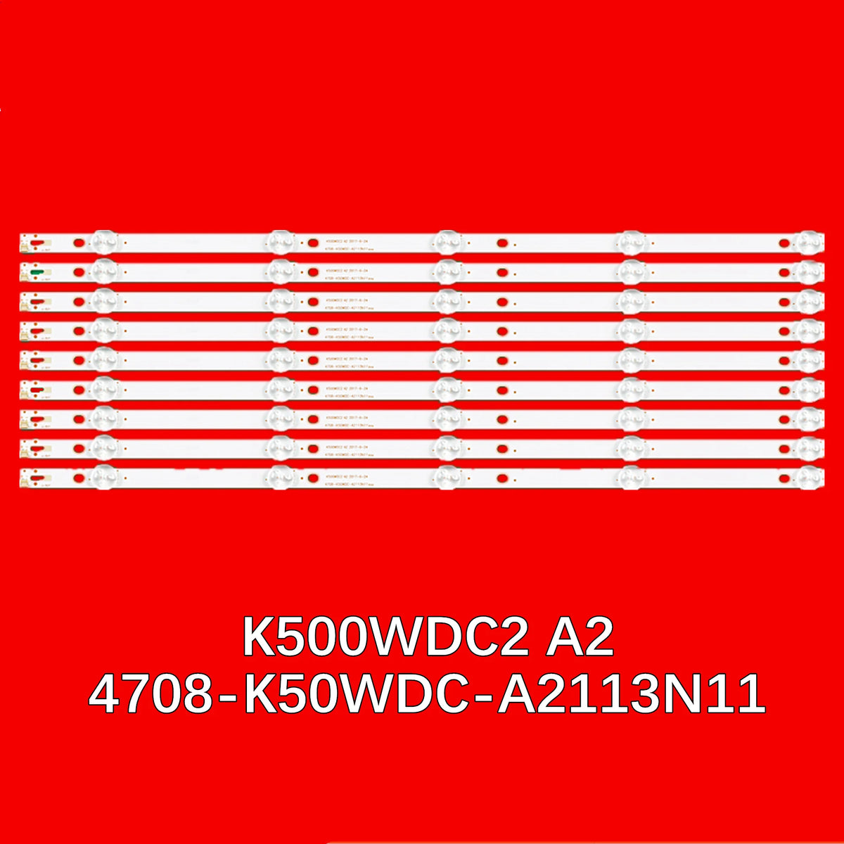 LED Backlight Strip for 50PUT6023/60 50PUT6002/56 50PUT6002/98 LE50U7570/69 50U750TS 50LUA69K 50USK1810/T2