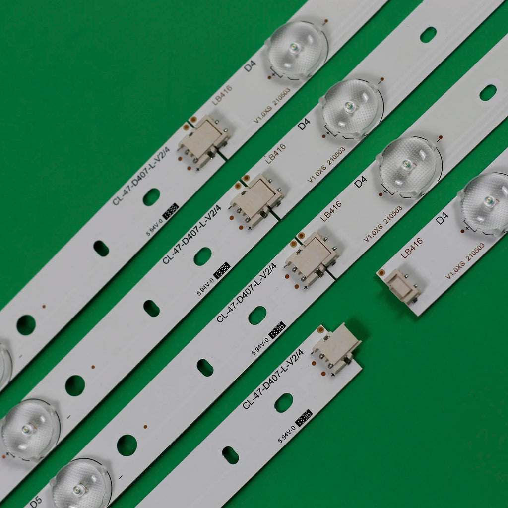 LED Backlight Strip for Philips CL-47-D407-R-V4 CL-47-D407-L-V4 47PFL3198H/12 47PFL4398H/12 - Replacement TV