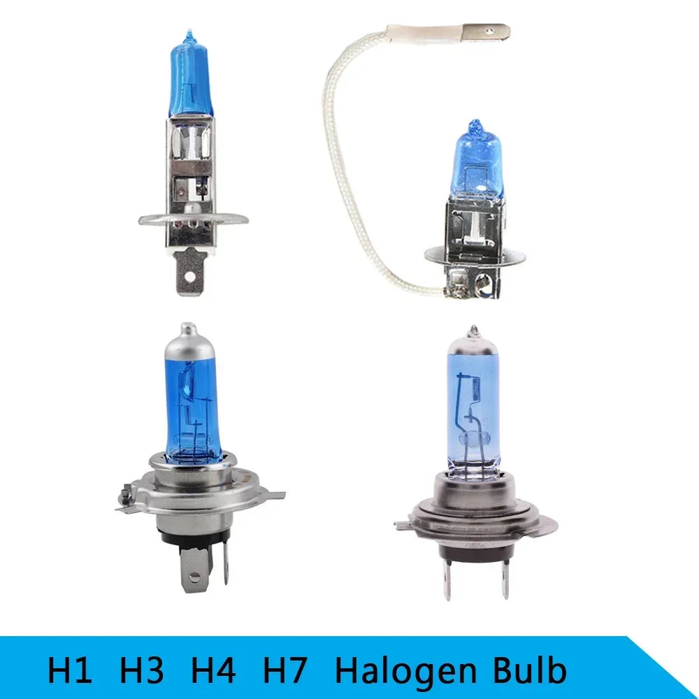 2Pcs Car Auto Lamps Halogen Lamp Super Bright Halogen Car He