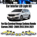 Bulb For Kia Carnival Venga Sedona Rondo Carens 2002- 2008 2009 2013 2014-2021 LED Interior Sun Visor Light