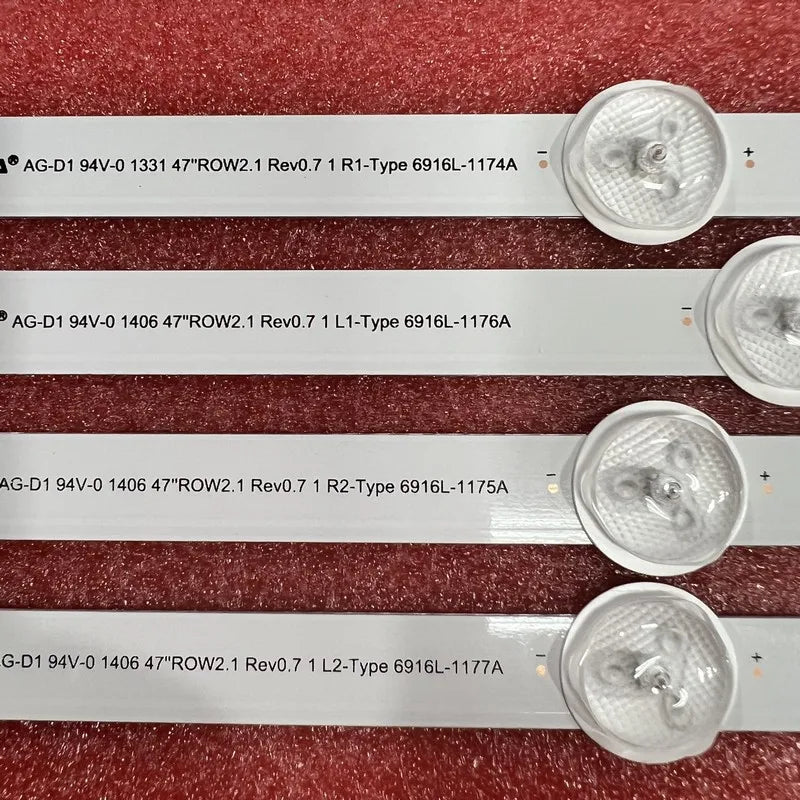LED Backlight Strip for TV 47LN542Y 47LA6200 47LN5710 47LN5700 47LN5400 47LN5750 47LN5790 6916L-1174A 1175A