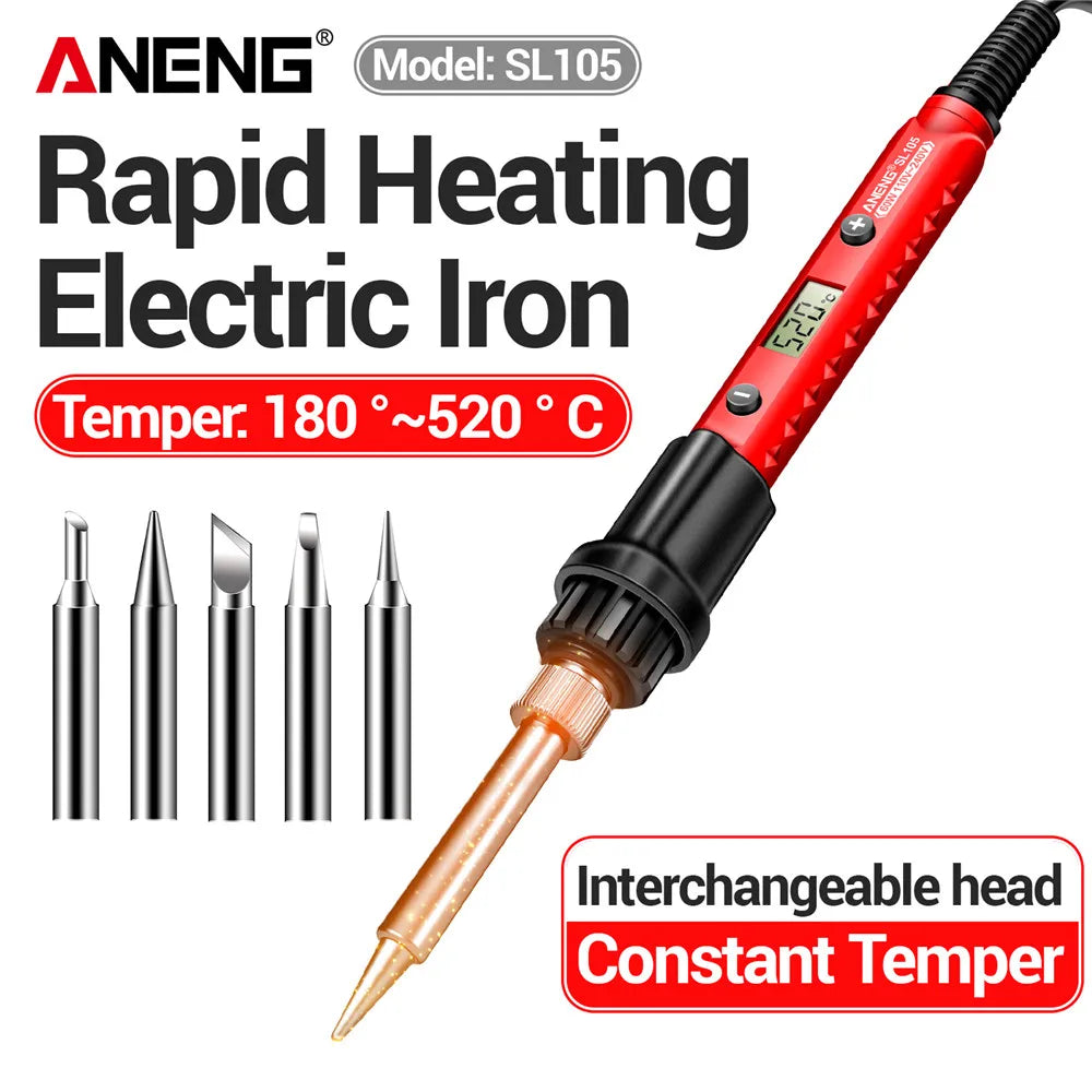 ANENG SL105 Electric Soldering Iron 60W Display Adjustable 1