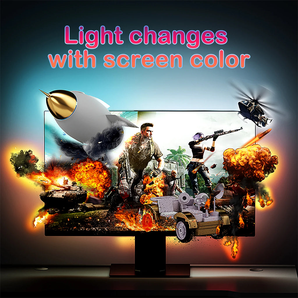 Smart Gaming LED Strip Lights Computer Sync Light Strip Moni