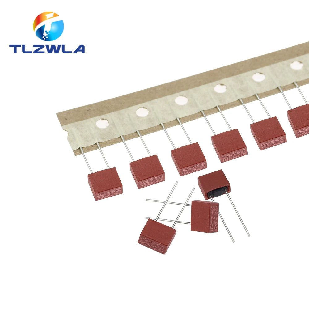 10PCS Fuse 2A 1A 3.15A 4A 5A 6.3A 250V 392 Square Plastic Fu