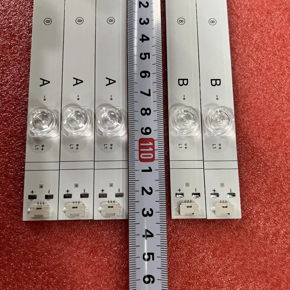 LED Strip for JVC LT-58VA8035 Toshiba 58UA6B63DG 58UK4B63DB RF-CF580003AE30-1001 58UA9600 D58U660N1CW