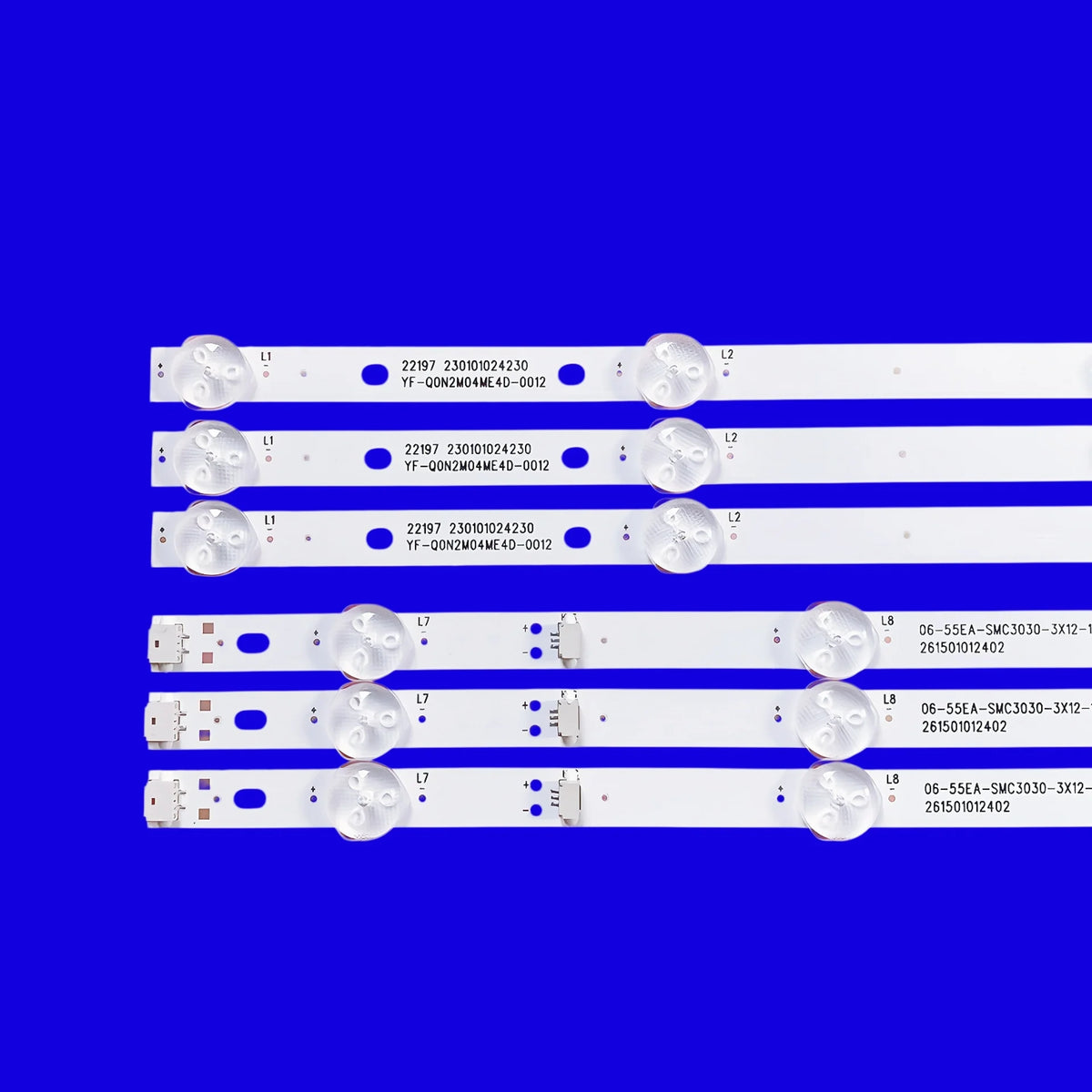 LED Strip for L55R8-A L55M7-EA 06-55EA-SMC3030-3X12-1075X12-210402 Backlights For TV Haier LU55C61 HARTENS