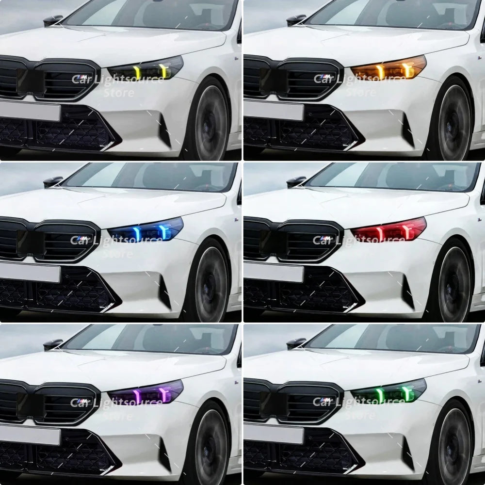 DRL LED Board Light Source For BMW G90 M5 G60 G61 5 Series 2024 2025 Non-RGB Daytime Running Light Turn