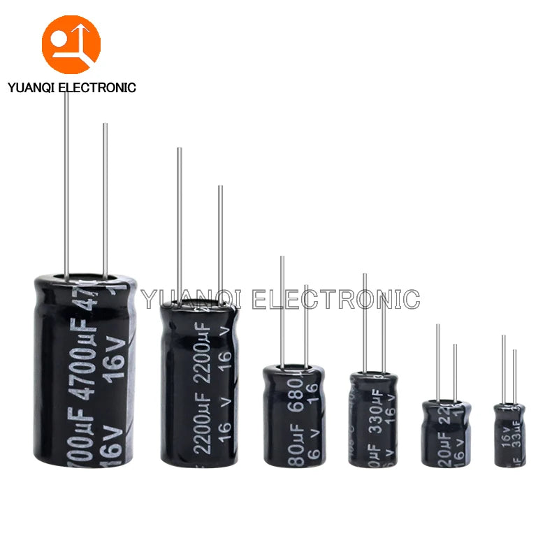 10V 16V 25V 35V 50V 400V 450V Aluminum Electrolytic Capacito