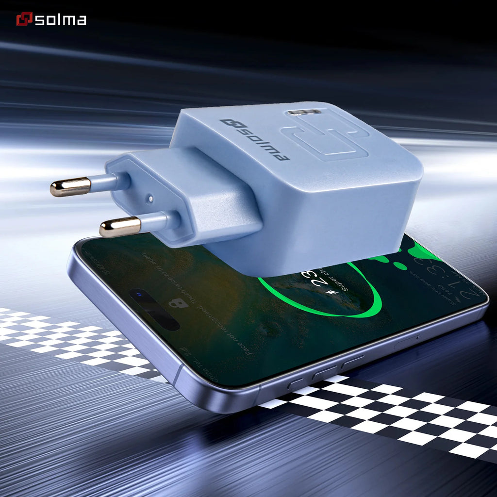 Macaron Color EU Standard 2 Ports USB Mobile Travel Charger 