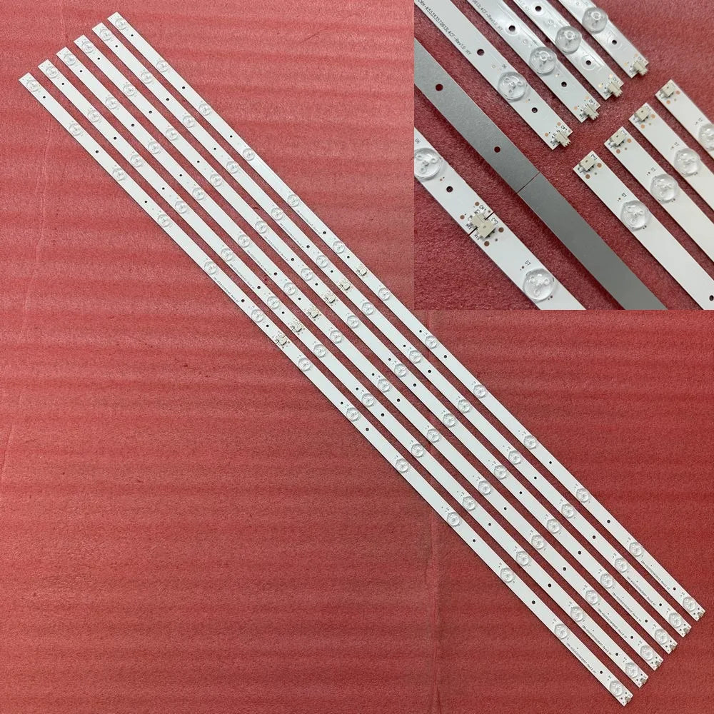 LED Backlight Strip for 12pcs/set LED Strip 13LED For RCA RLD5515A-C PLDED5515-B-UHD Haier 55E5500U 55E5500