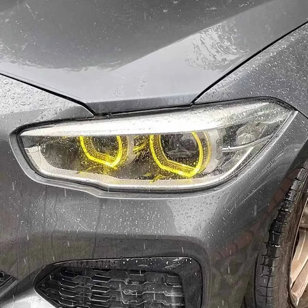 Angel Eyes DRL Boards For BMX 1Series F20 F21 LED Headlight Daytime Running Light Superbright Yellow
