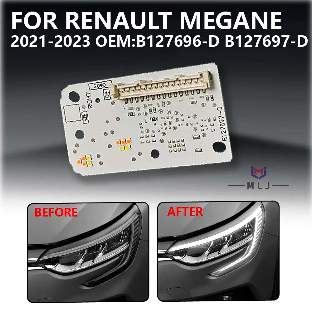 Angel Eye Chip Daytime Running Light DRL Source Board Car Accessories for Renault