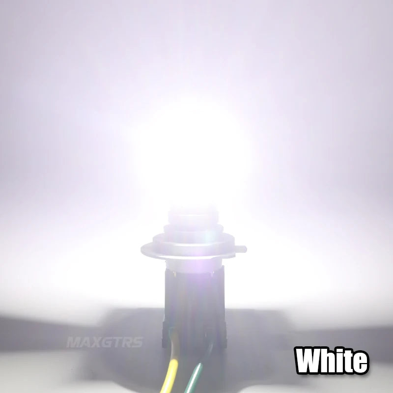 2x H7 LED Lights 1 1 Mini Size Head Lamp Wireless 16000LM CSP LED Chips H7 Car LED Headlight Bulb 6500K White 12V No Fan