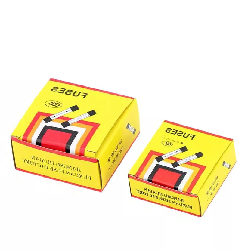 250V 5x20mm 6x30mm Fast Blow Glass Tube Fuses 0.1A 0.2A 0.5A