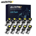 AUXITO 2/10Pcs W5W T10 LED Canbus No Error Bulb Car Interior