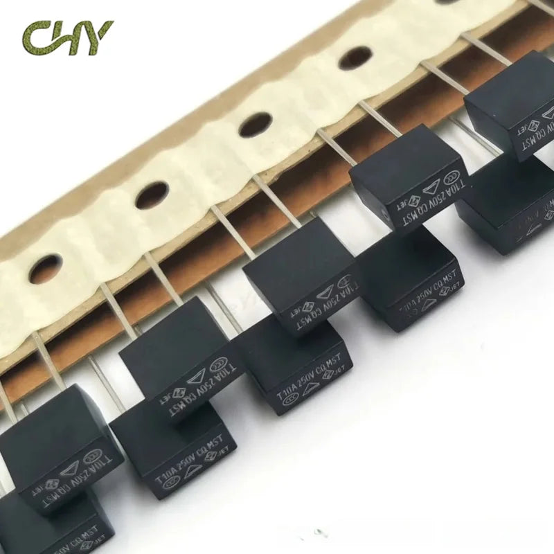 10Pcs/Lot T1A T2A T3.15A T4A T5A T6.3A T8A T10A 250V CQ Squa
