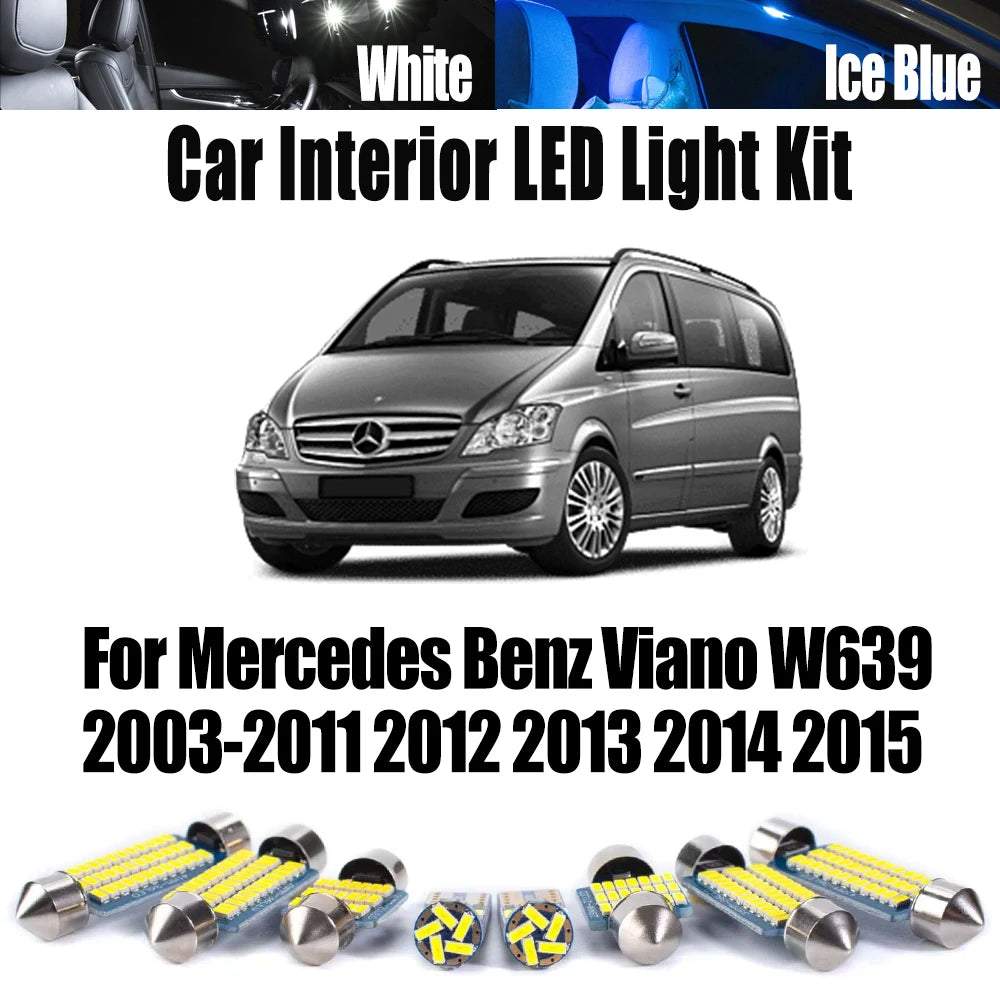 Bulb For Mercedes Benz Viano W639 2003-2013 2014 2015 Car Accessories for Mercedes W639 2003-2013