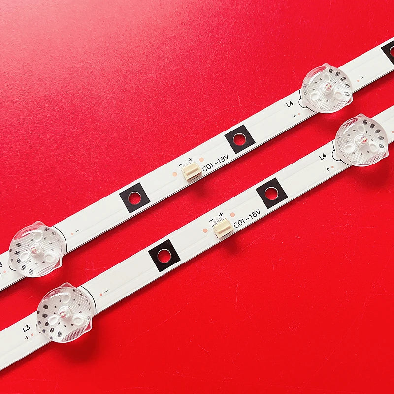 LED Backlight Strip for 2pcs/lot LED strips JS-D-AP-3216-062EC (70629) / ZN-32D06A-2 for CROWN 32133 3233T2