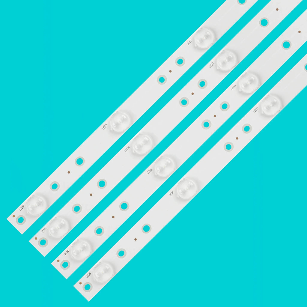 4 Pcs LED Backlight Strips For 40PFH5300/88 KDL-40R350D NS-4
