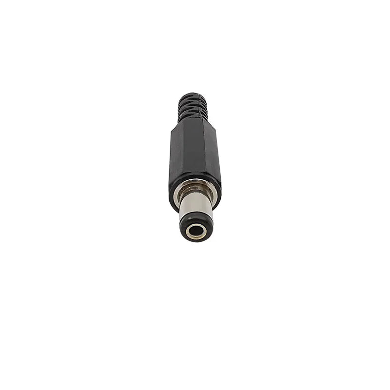 10Pcs/lot DC Power Male Plug 5.5mm x 2.1mm Connector Solderi