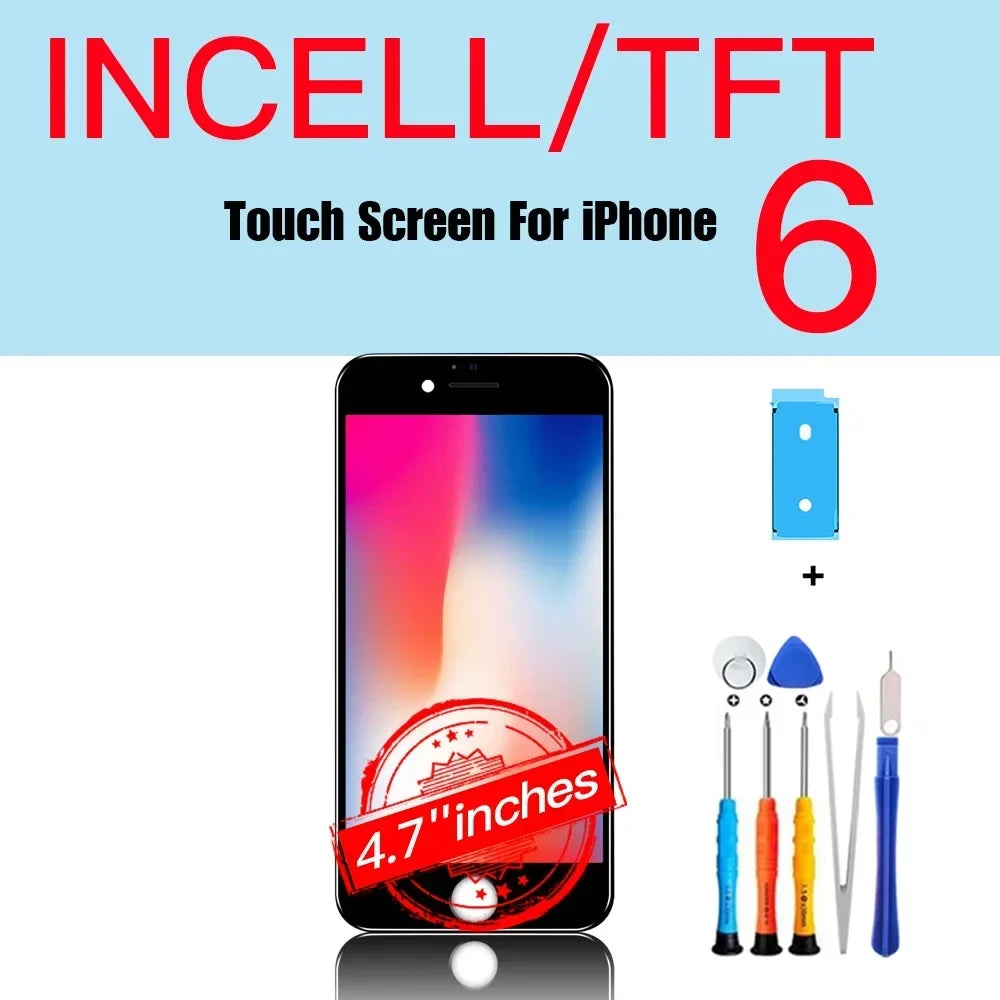 PINZHNEG High Quality Screen LCD OEM For iPhone SE 2020 8 PLUS 6 6S 7 Plus Display Incell Replacement Screen 10 Years Warranty