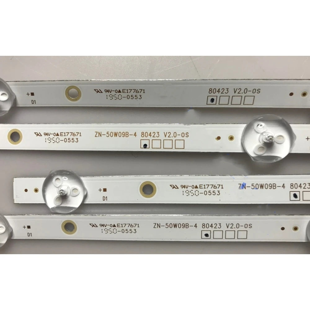 LED Backlight Strip for POLARLINE 50PU52TC-SM ZN-50W09B-4 80423 V2.0-0 C15000Y4G191251PB7CM - Replacement TV