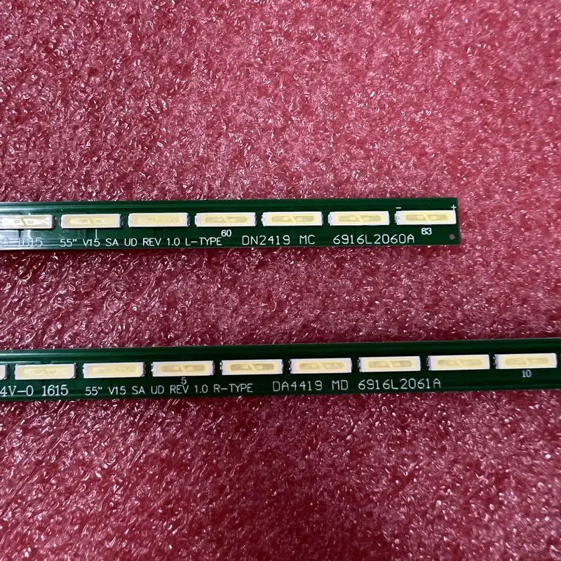 LED Backlight Strip for 55UF8500-UB BCCYLJR 55UF8519-ZC LC550EQEPHF1 6916L2060A 6916L2061A - Replacement TV