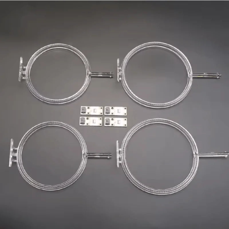 DRL Chip For BMW X3 X4 F25 2011 2012 2013 EU White Light Angel Eye Acrylic Tube Strips Daytime Running Light