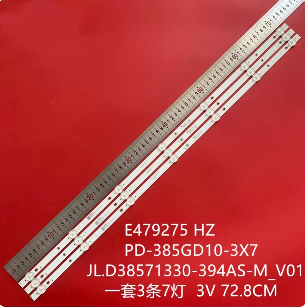 LED Backlight Strip for 7LED LED Backllight bar For JL.D38571330-394AS-M_V01 PD-385GD10-3X7 Skyworth DEXP