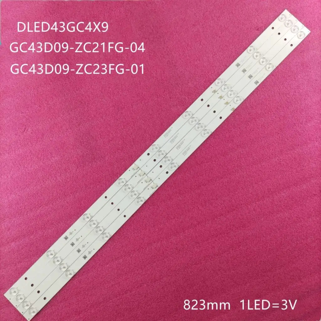 LED Backlight Strip for9 lamp for BBK 43LEM-1023/FTS2C MYSTERY MTV-4324LT2 43PFF5021 43PFF5011 T4312M