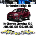 13-Piece LED Interior Light Kit for Chevrolet 2016-2018 - Canbus Error-Free Interior Bulbs