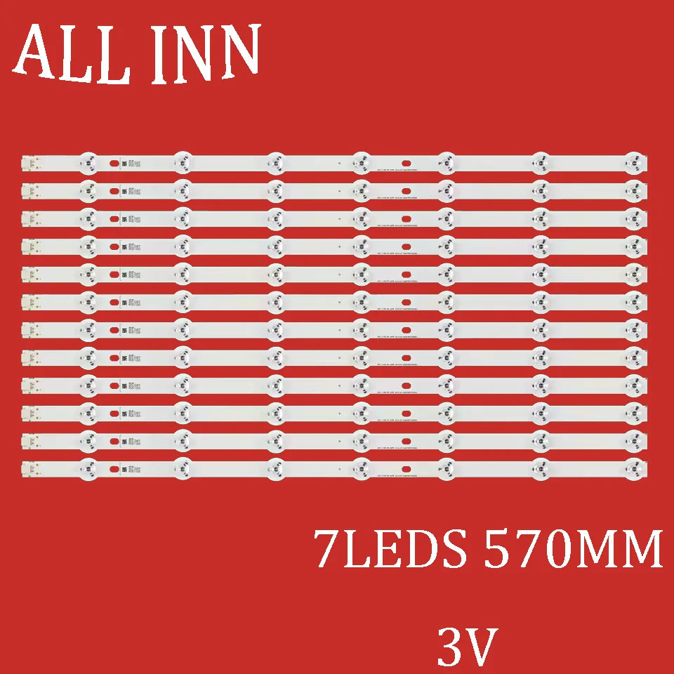 LED Strip 550DLED_SLIM_REV01 VES550UNSS-3D-U01 Vestel 55FA9000 TX-55CX300E TX-55CX400E TX-55CX350B